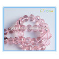 Round beads crystal glass wedding decore beads in china